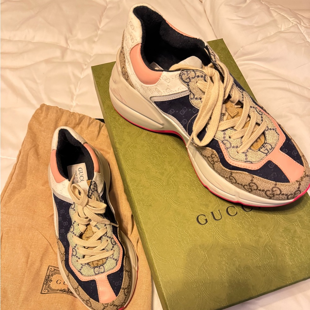Gucci Women’s GG Rhyton Sneaker